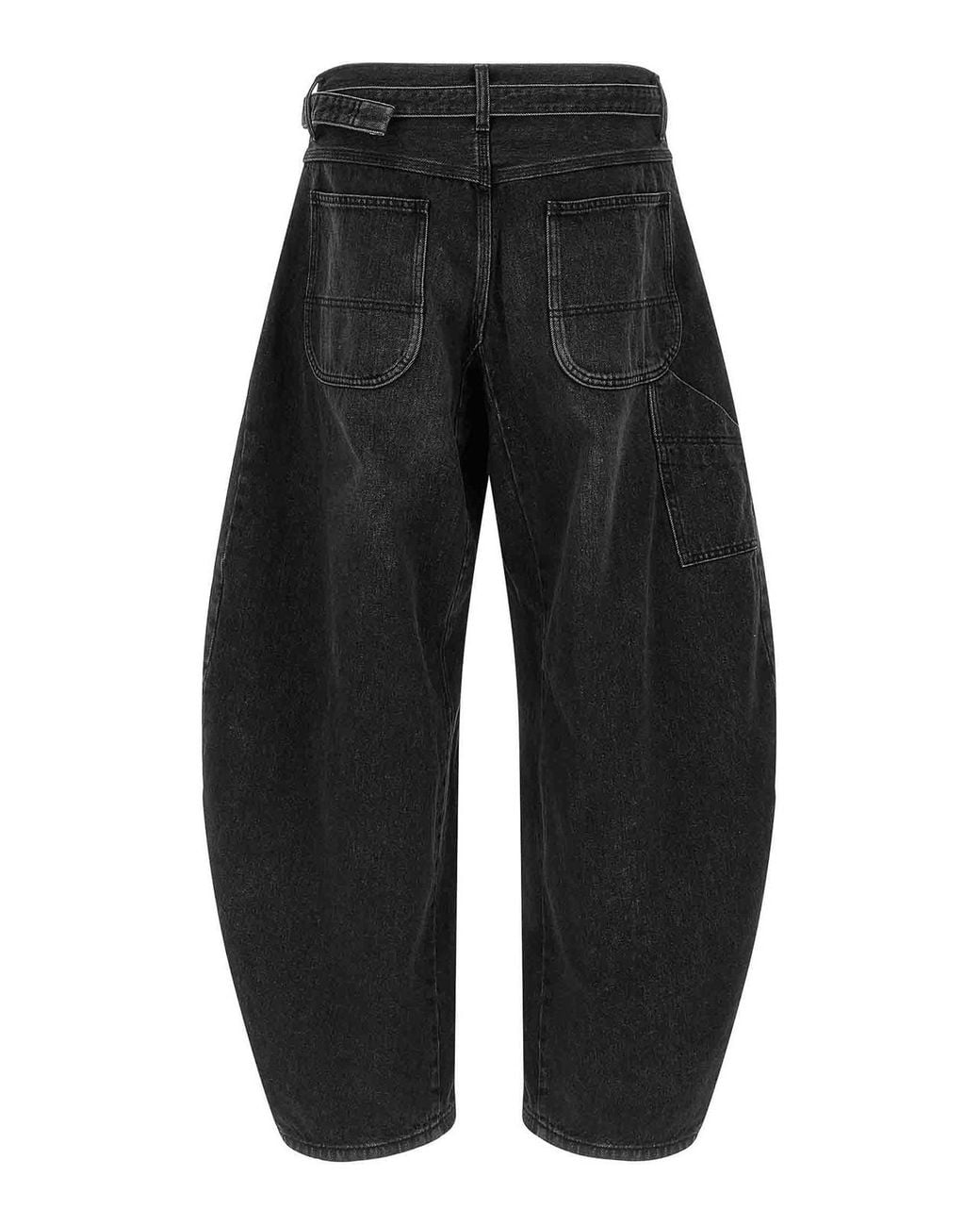 Sacai Black Extra Leg Jeans for men