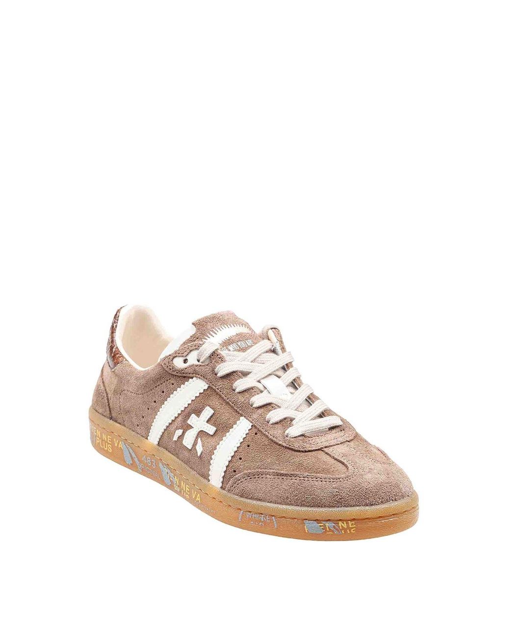 Premiata Pink Bonnied Sneakers