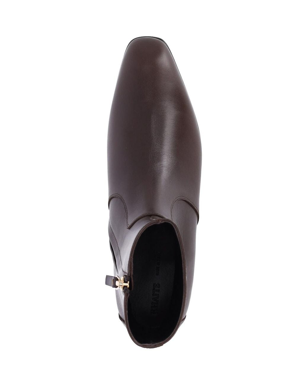 Khaite Brown Ankle Boots