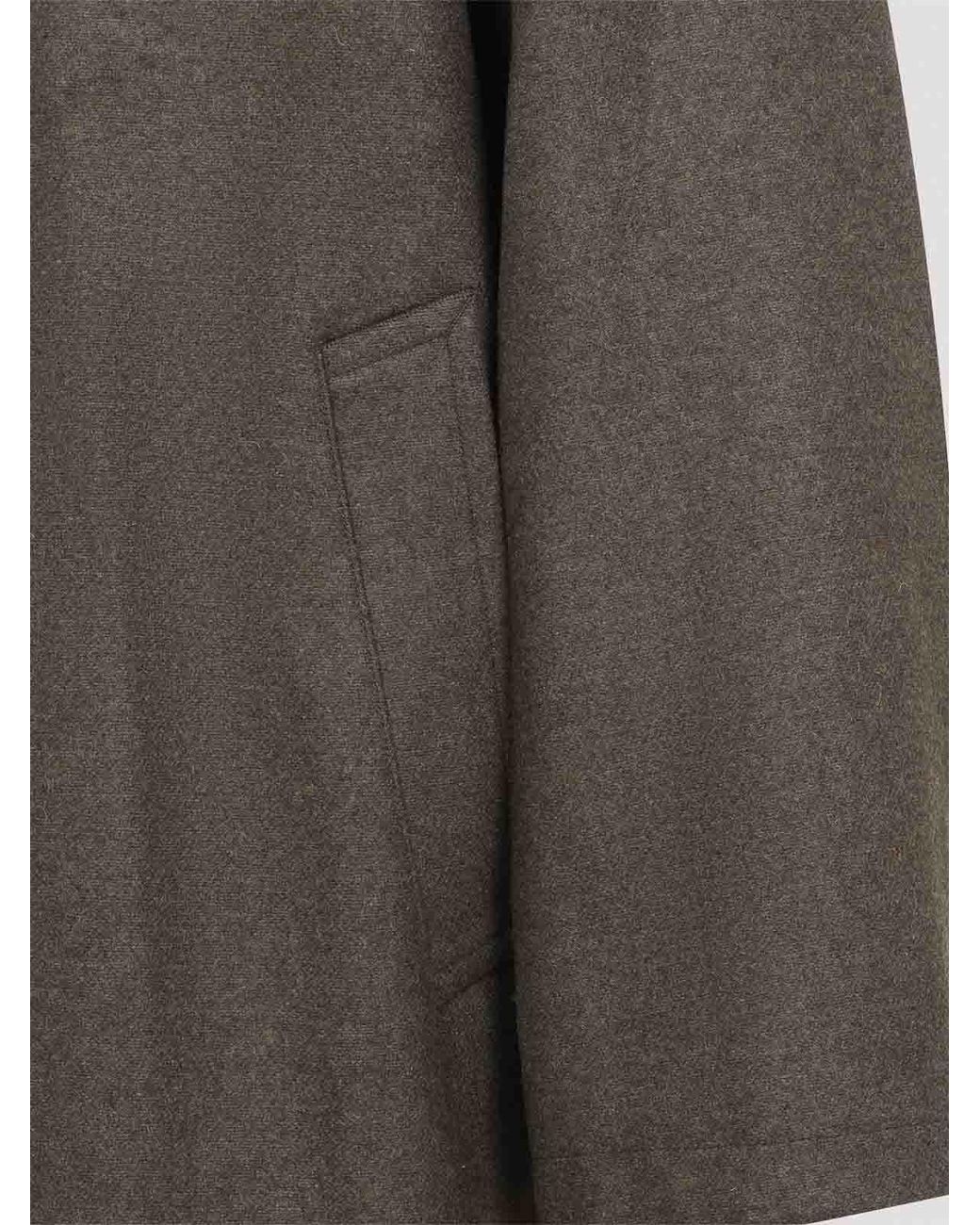 Studio Nicholson Brown Ady Overcoat for men