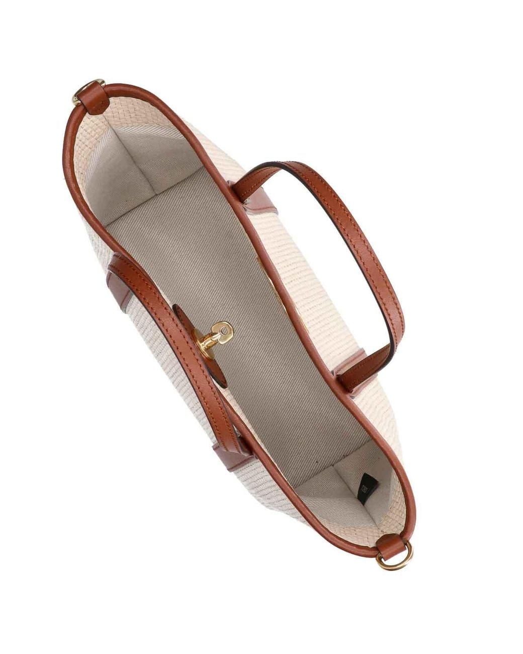 Mulberry White Mini Tote Bag