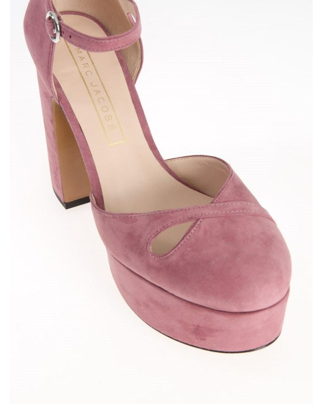 Marc Jacobs Pink Ankle Strap Shoes