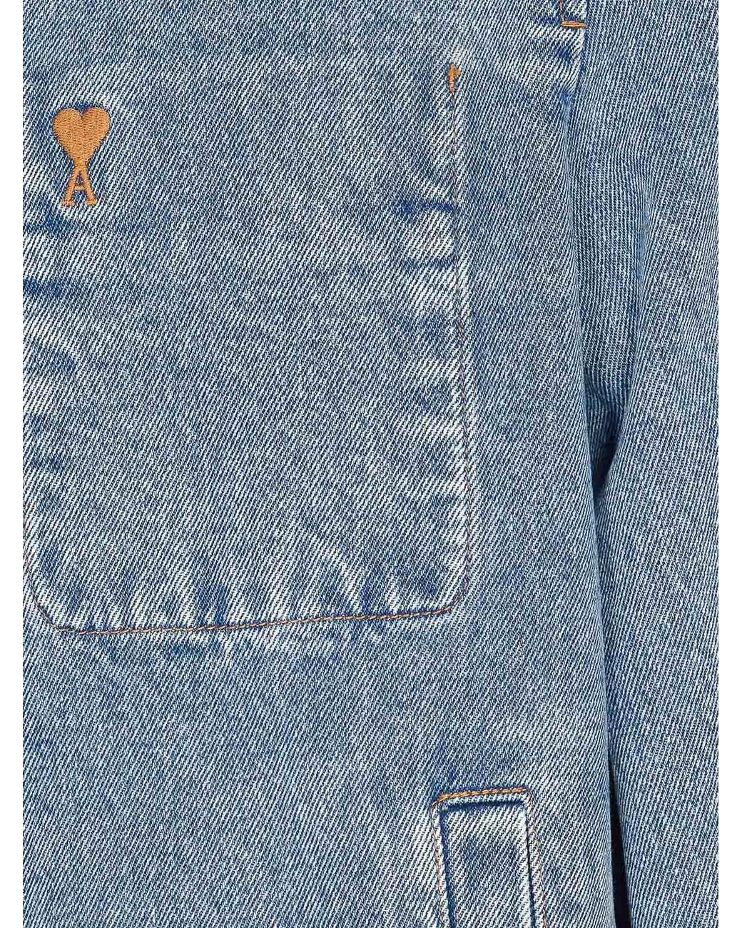 Chaqueta Vaquera AMI de hombre de color Blue