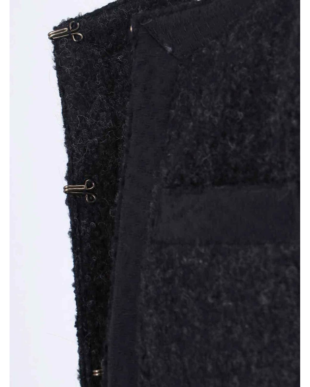 LN22 Black Wool Blend Jacket