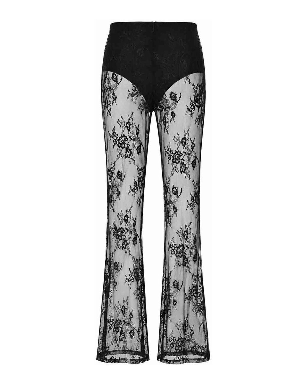 Patrizia Pepe Black Flare Pants