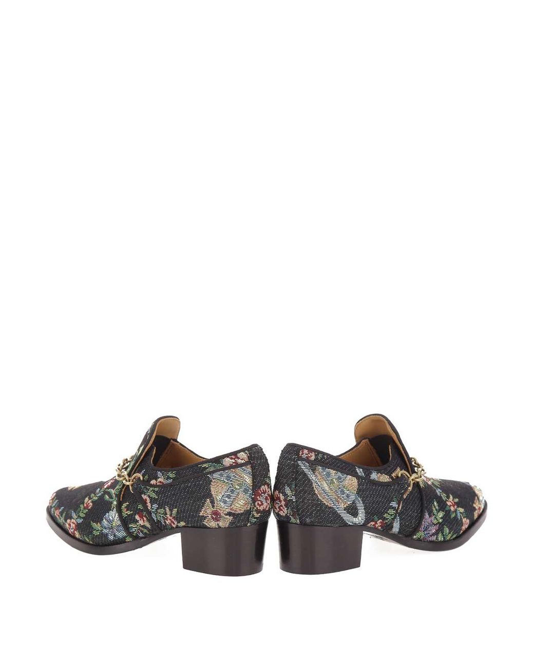 Vivienne Westwood Gray Winston Loafer Trellis Tapestry