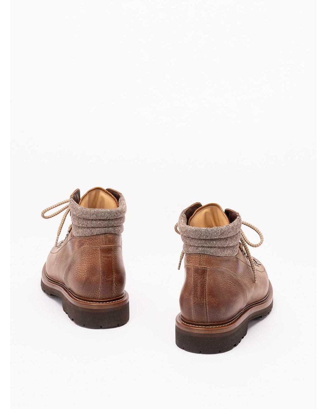 Brunello Cucinelli Brown Boots for men