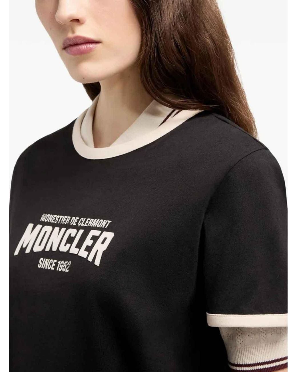 Moncler Black Ss T-Shirt Dark
