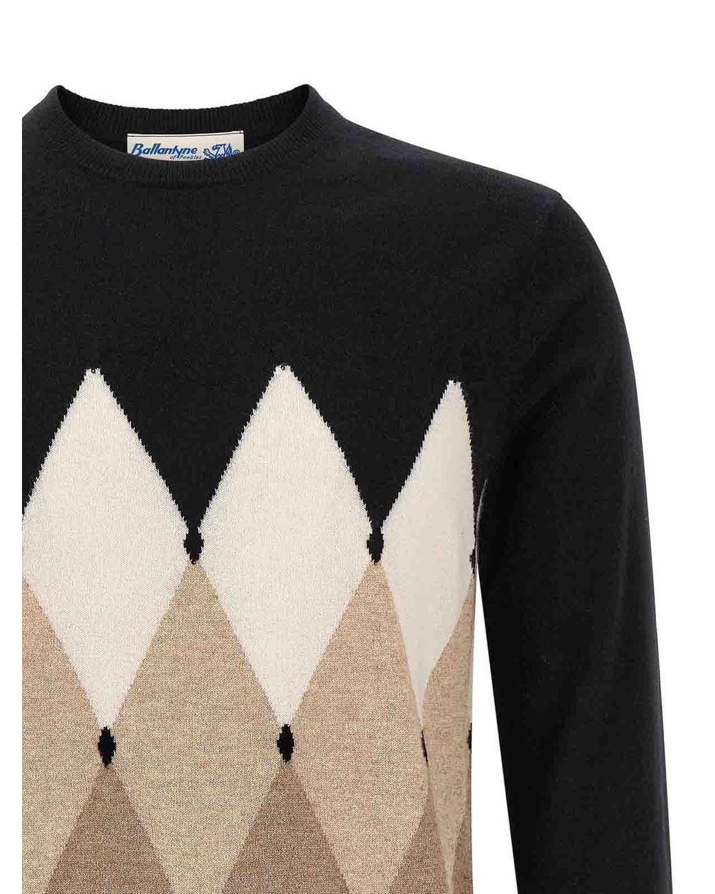 Ballantyne Black Sweater for men