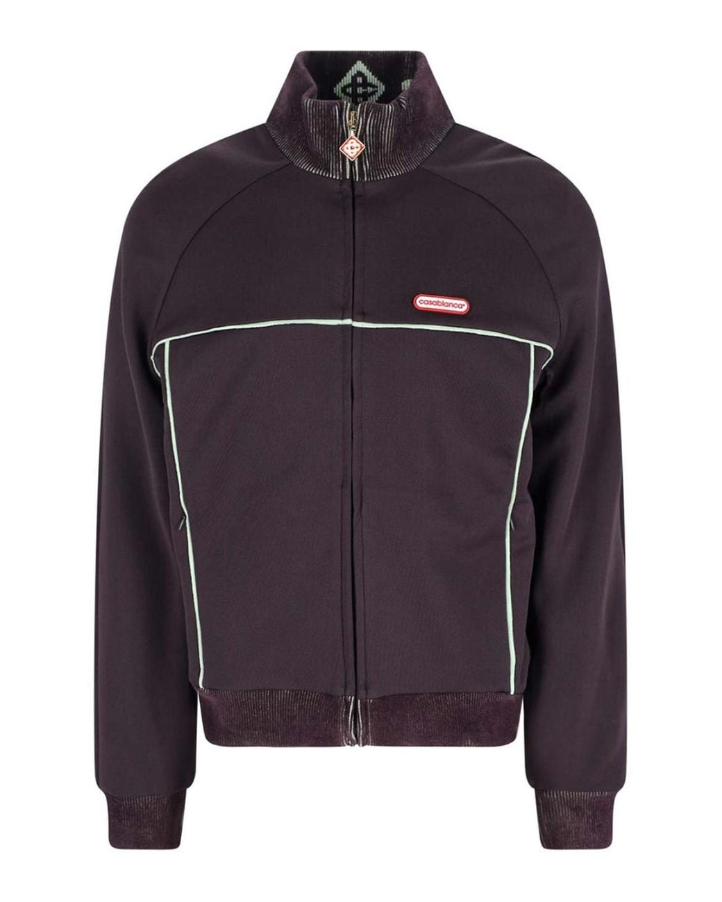 Casablanca Blue Giacca Zip for men