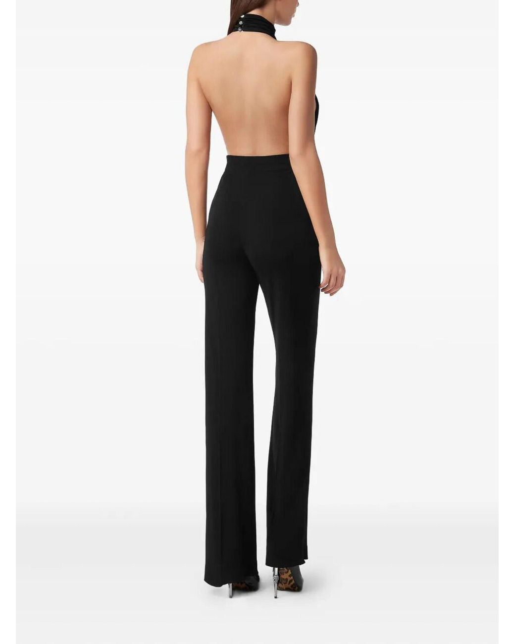 Philipp Plein Black Jumpsuits