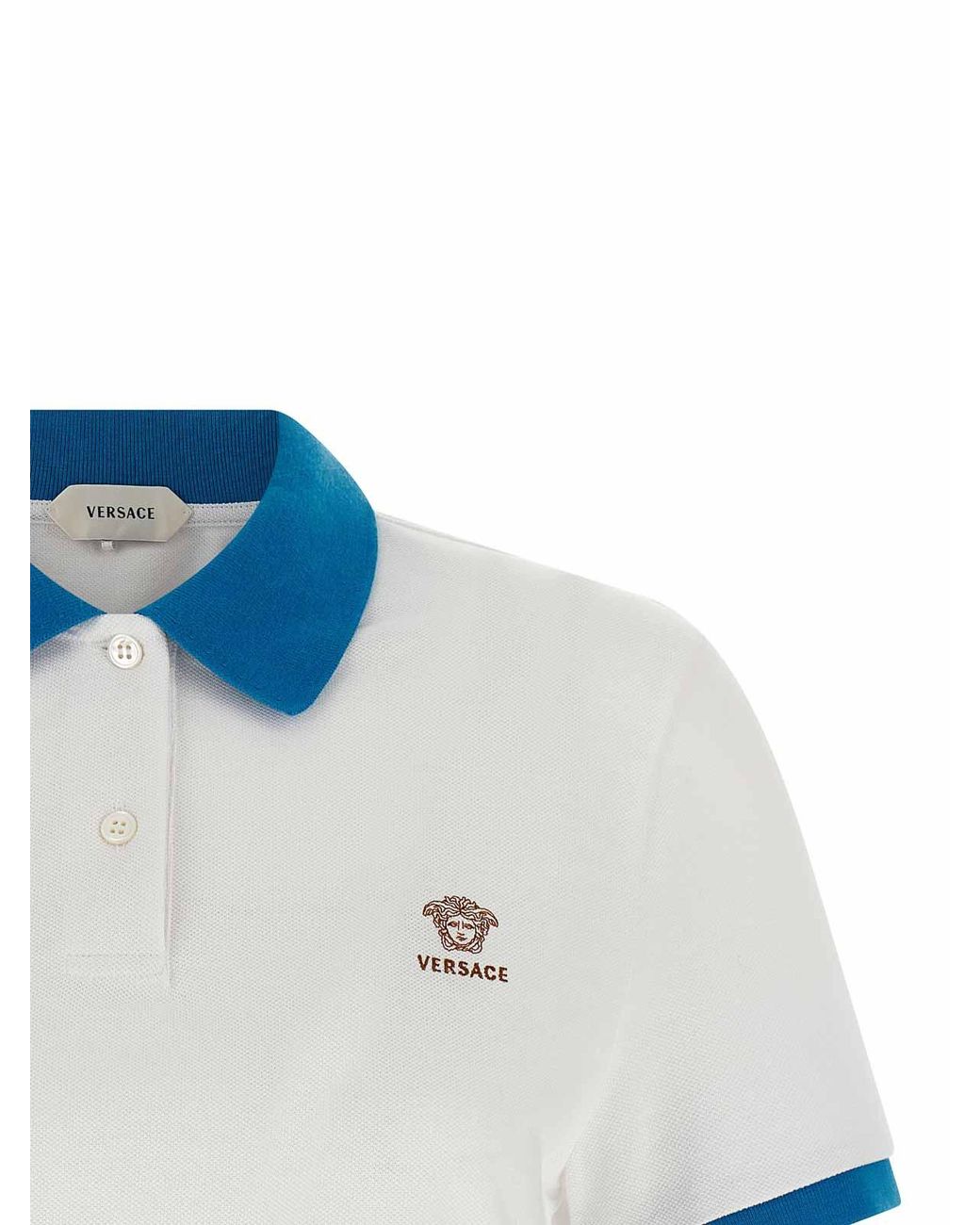 Polo Versace en coloris Blue