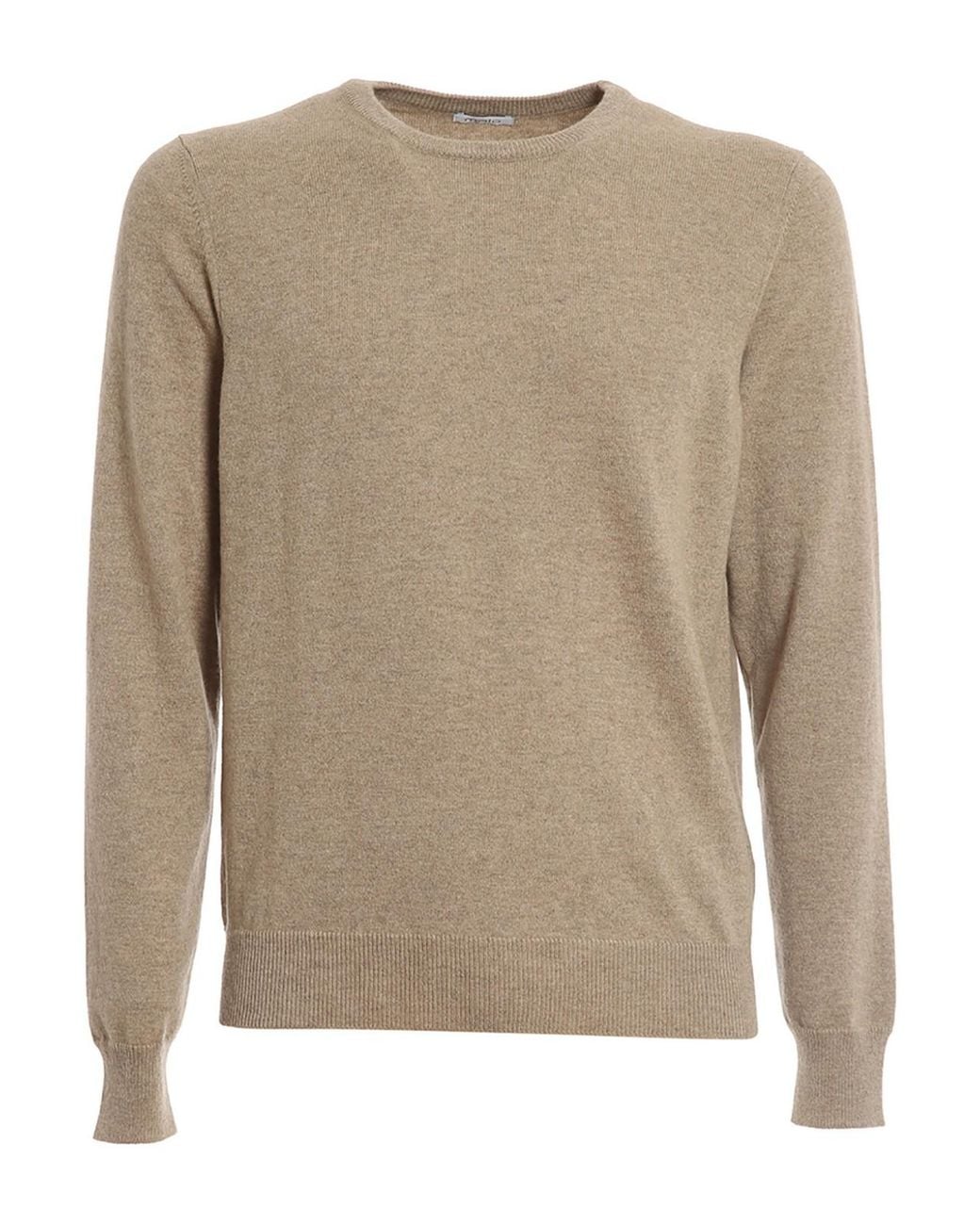 Malo Natural Cashmere Sweater for men