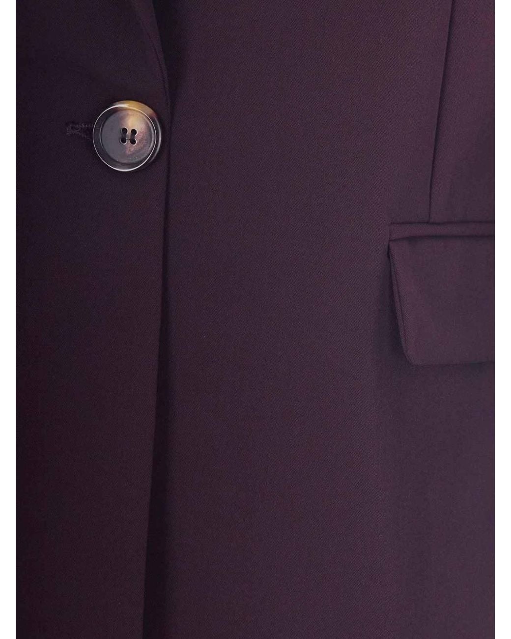 Pinko Blue Single-Breasted Blazer