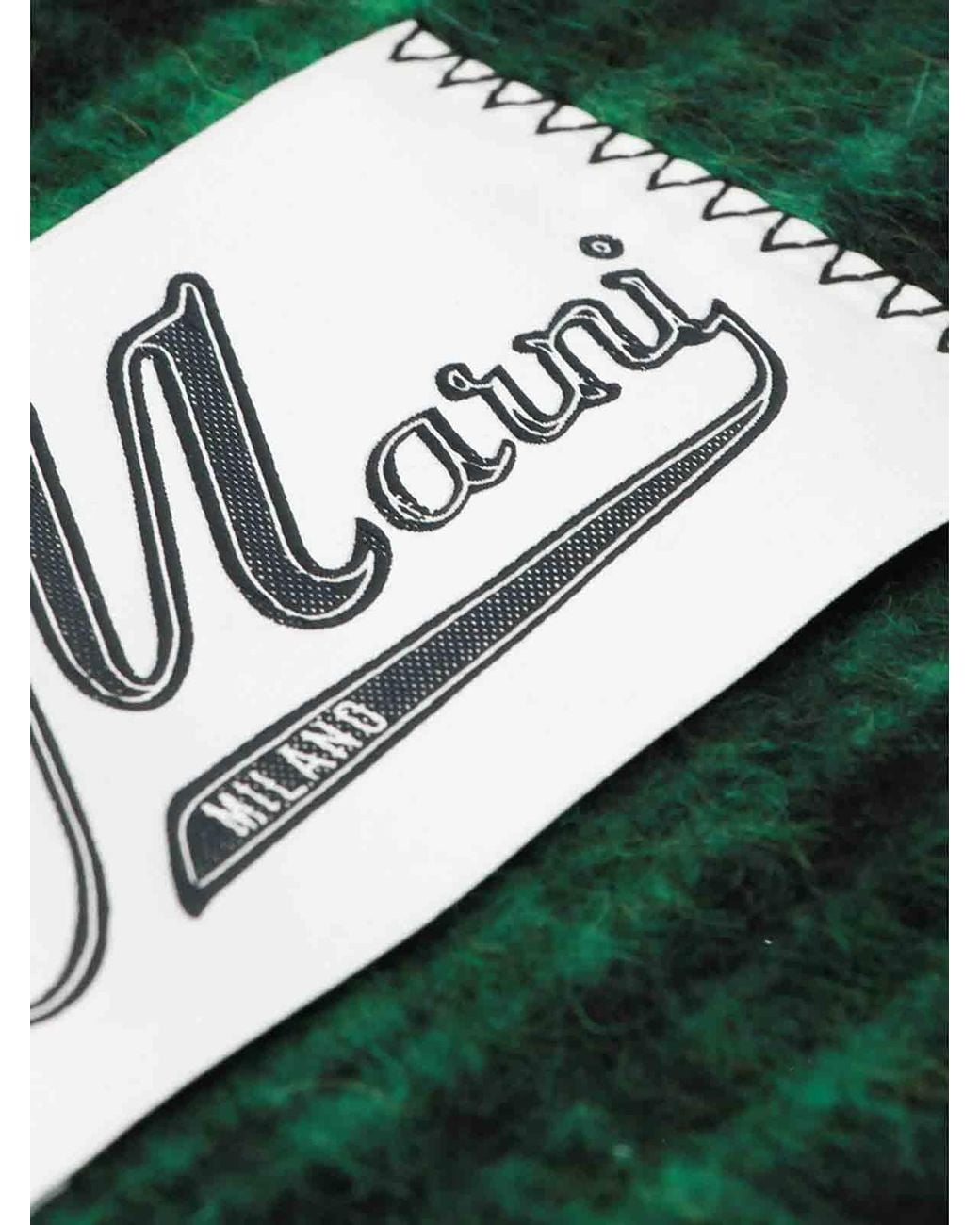 Marni Green Scarf for men