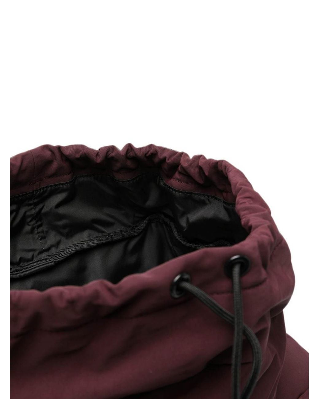 Emporio Armani Red Nylon Backpack for men