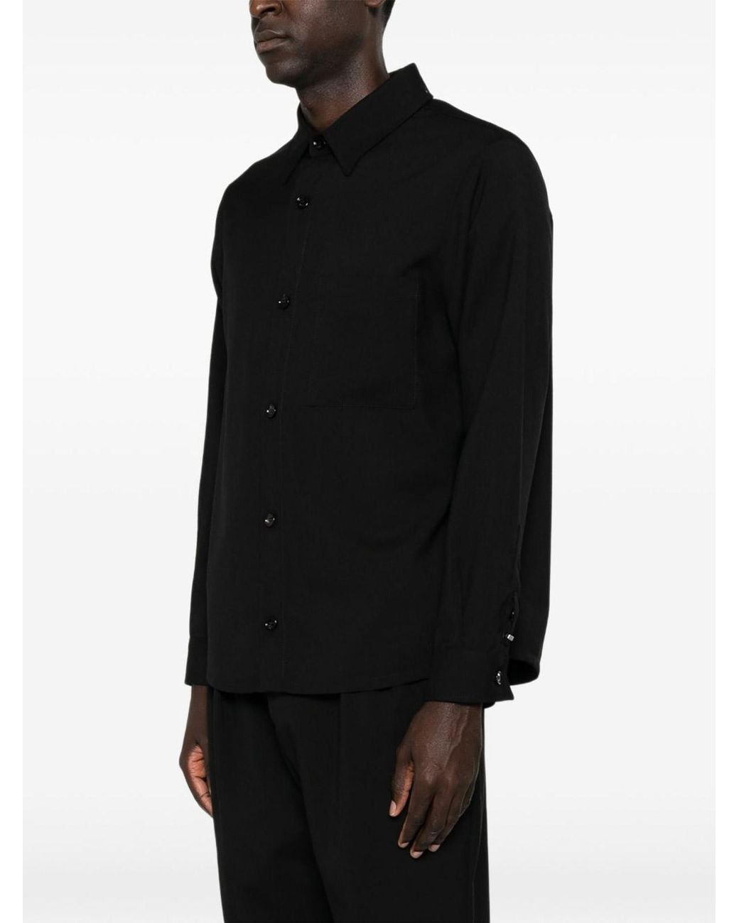 BE ABLE Black Blake Long-Sleeve Shirt for men