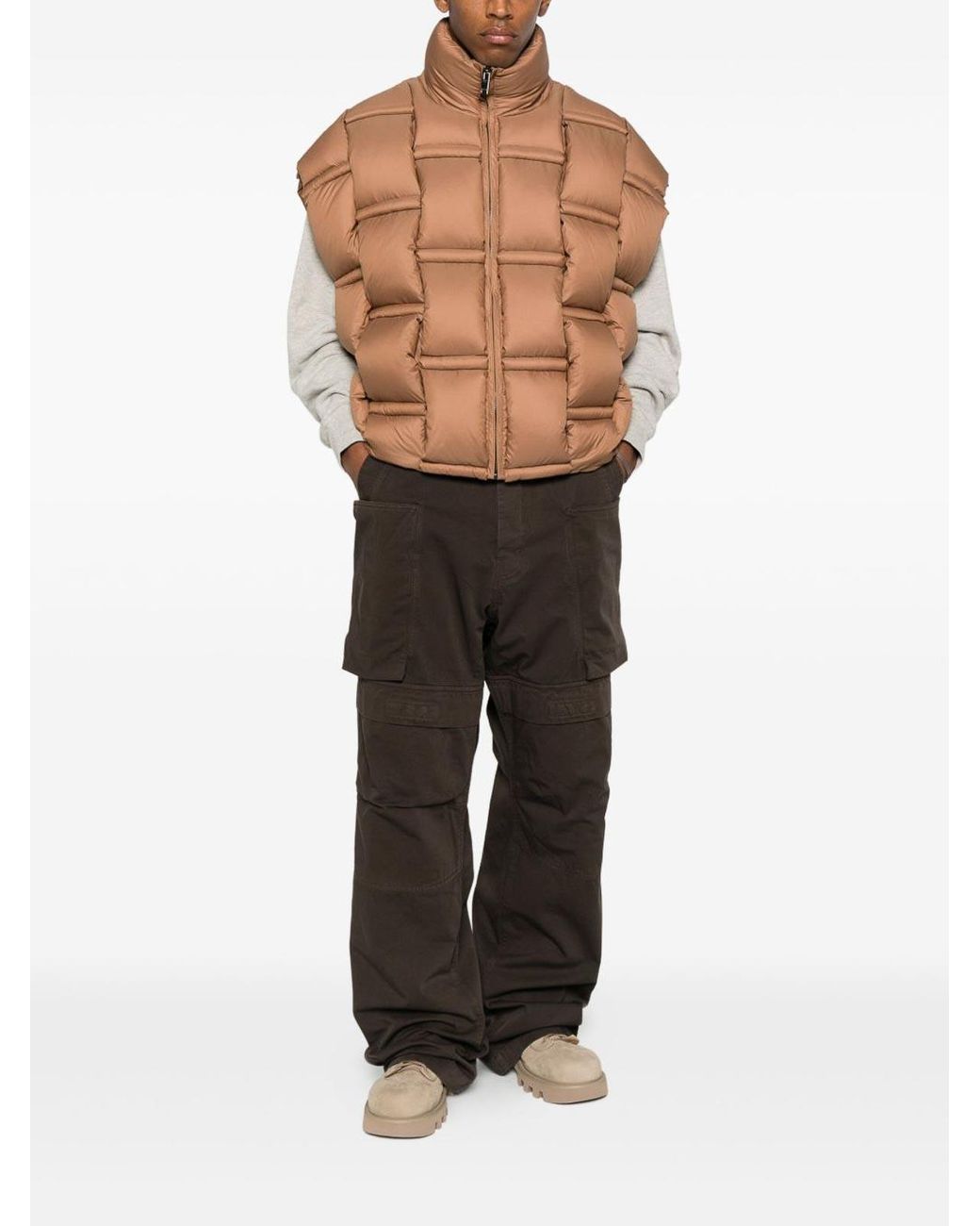 RAXXY Brown High Neck Pullover