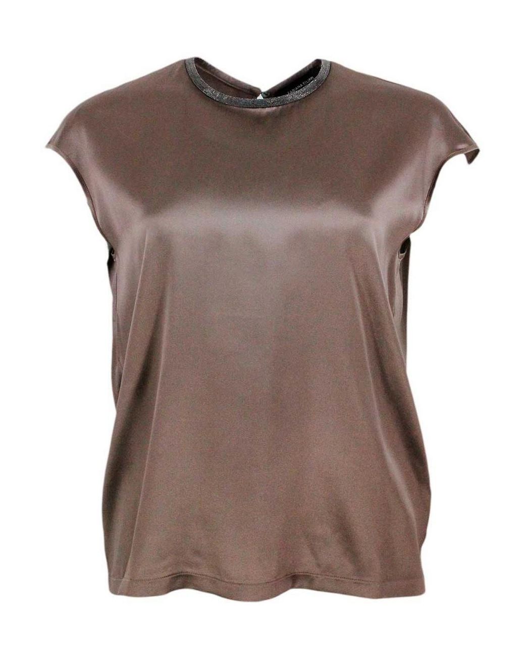 Fabiana Filippi Brown Top