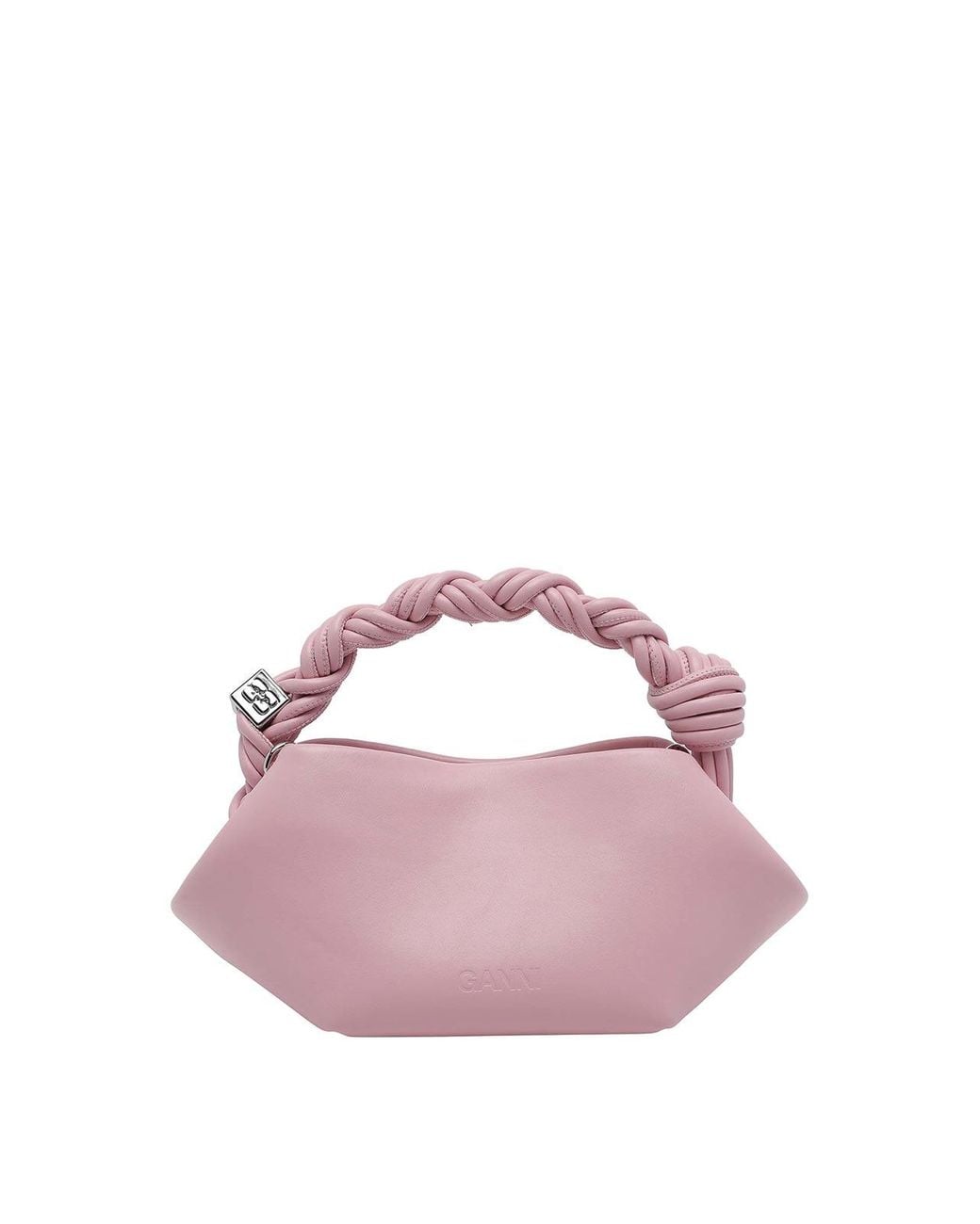 Ganni Pink Bou Handbag