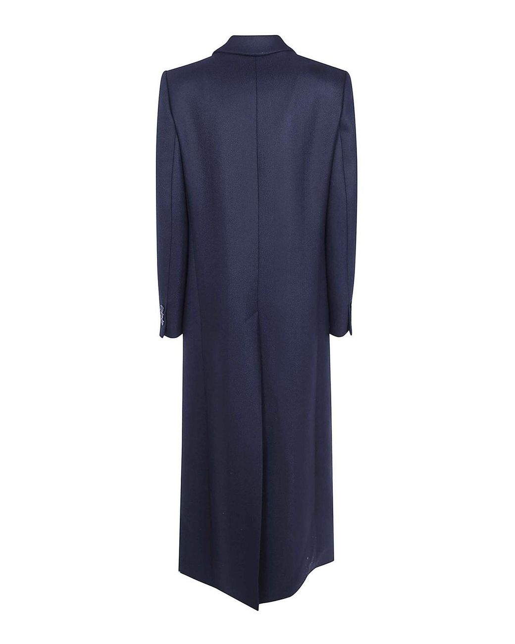 DR. HOPE Blue Singlebreasted Long Coat