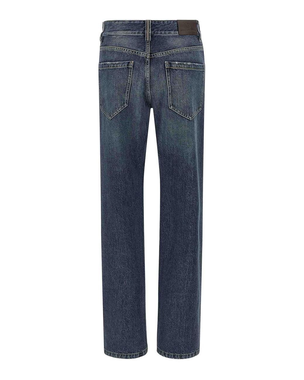 Jeans Boot-Cut Brunello Cucinelli de color Blue