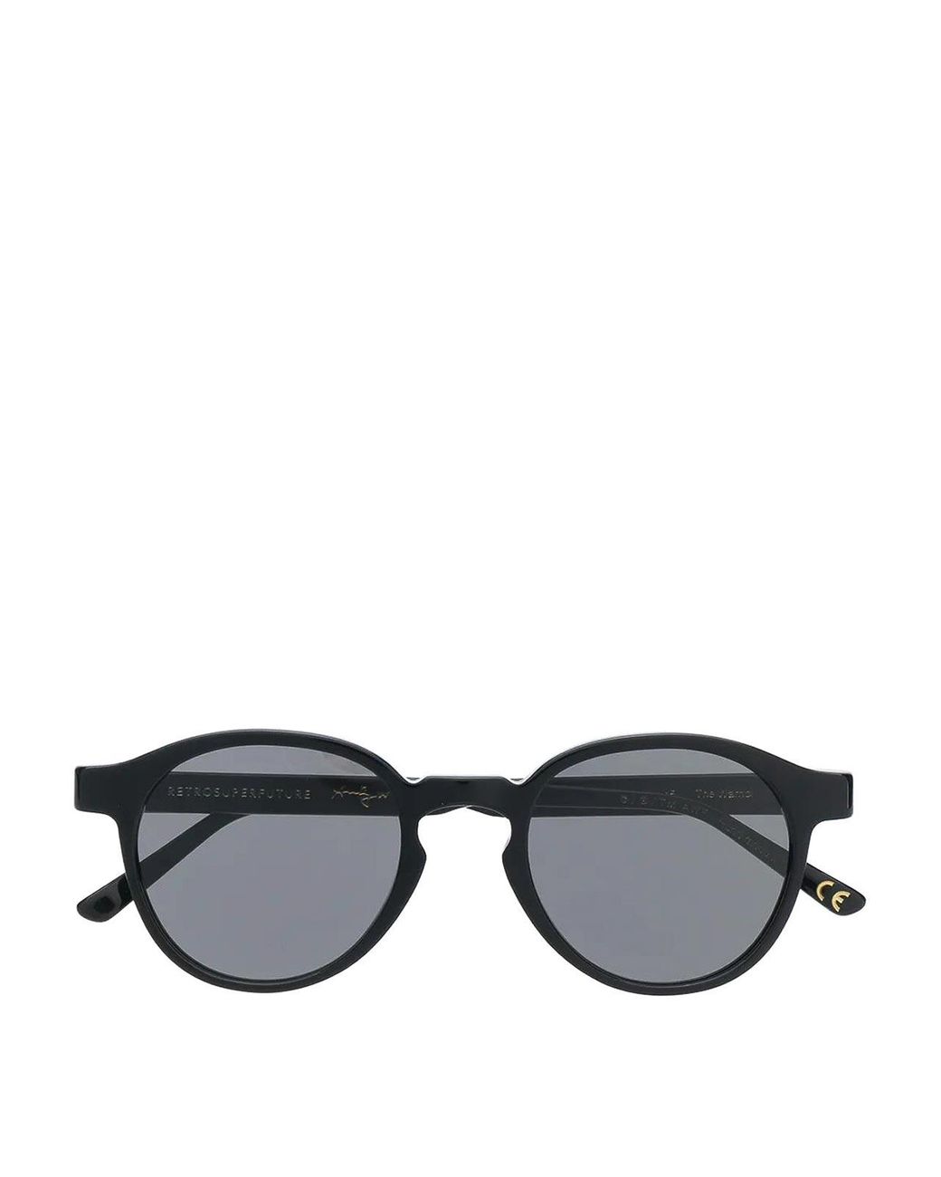 Retrosuperfuture Black Thewarhol Sunglasses for men