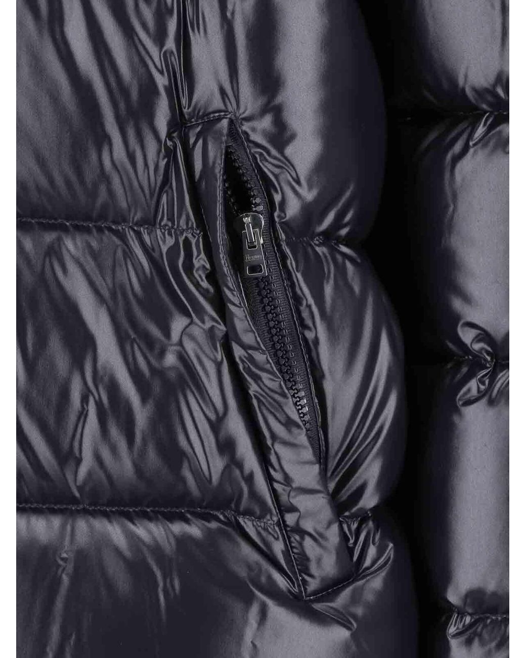 Herno Black Down Jacket for men