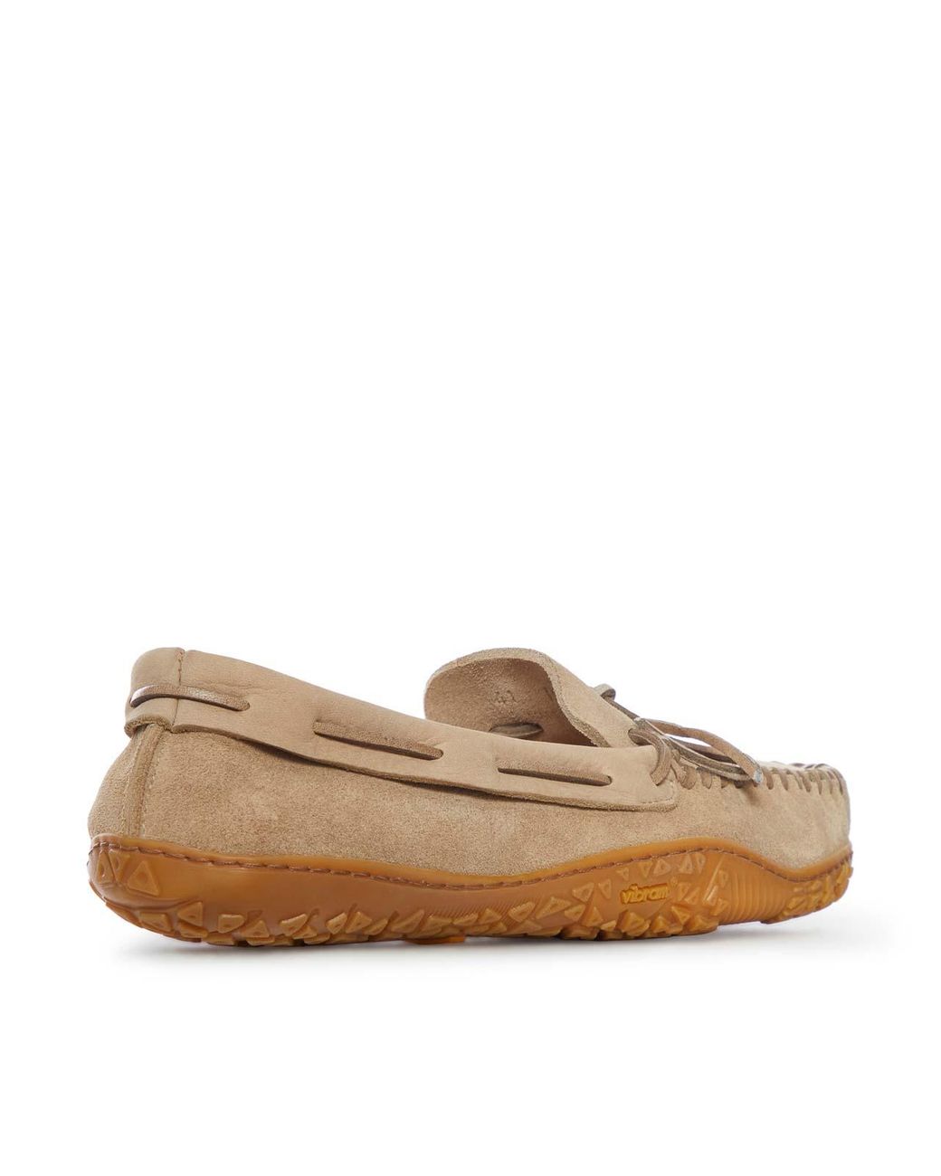 Buttero Brown Suede Boat Loafers With Vibram Sole for men