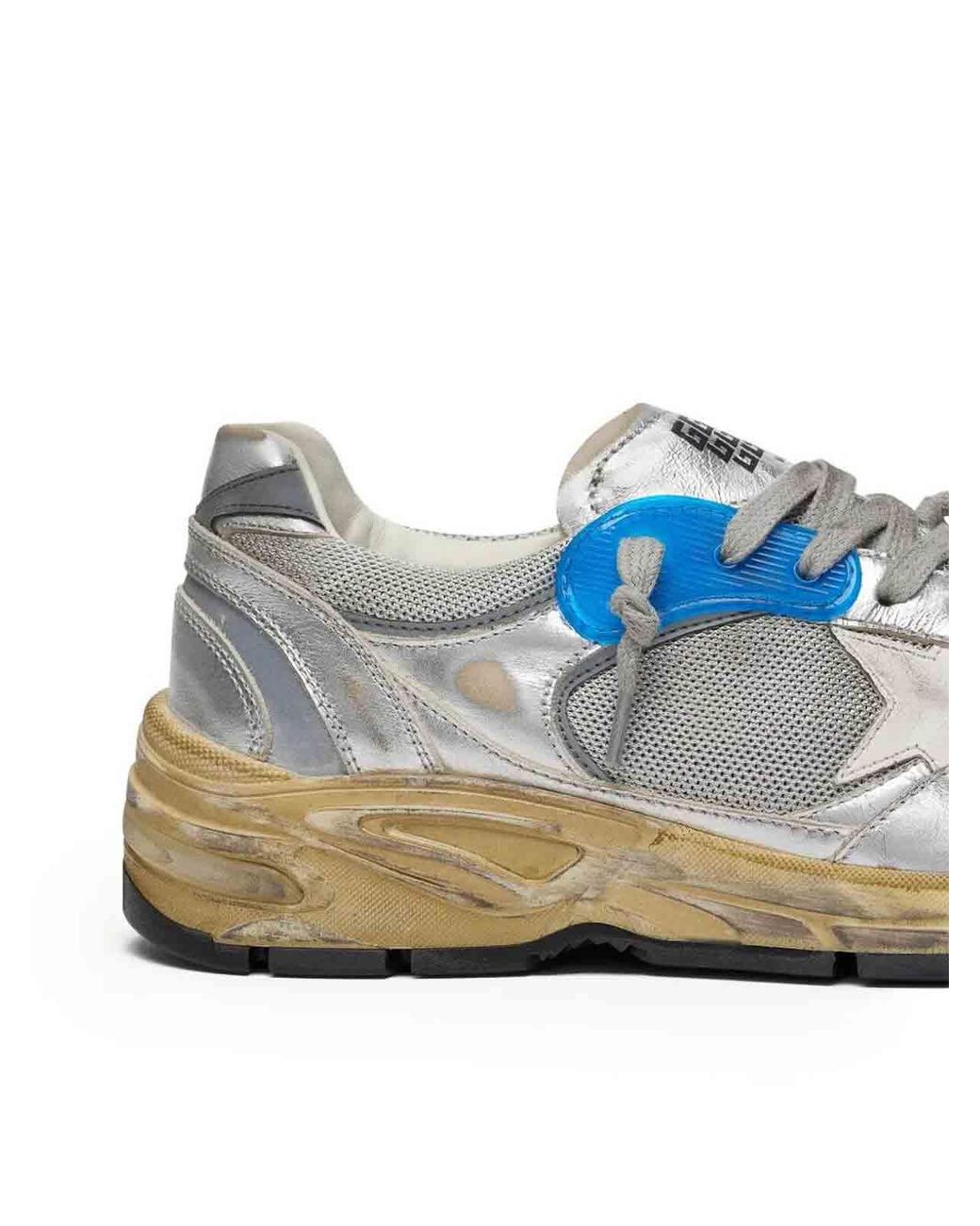 Golden Goose Deluxe Brand Blue Sneakers