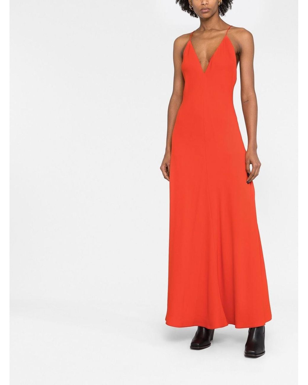 Stella McCartney Red Maxi Dress