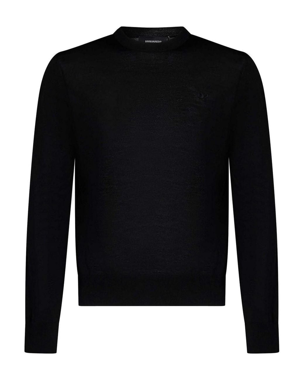 Suéter Cuello Redondo DSquared² de hombre de color Black