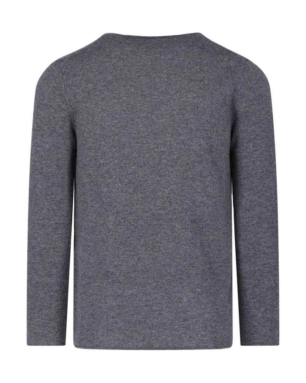 COMME DES GARÇONS PLAY Blue Wool Sweater for men
