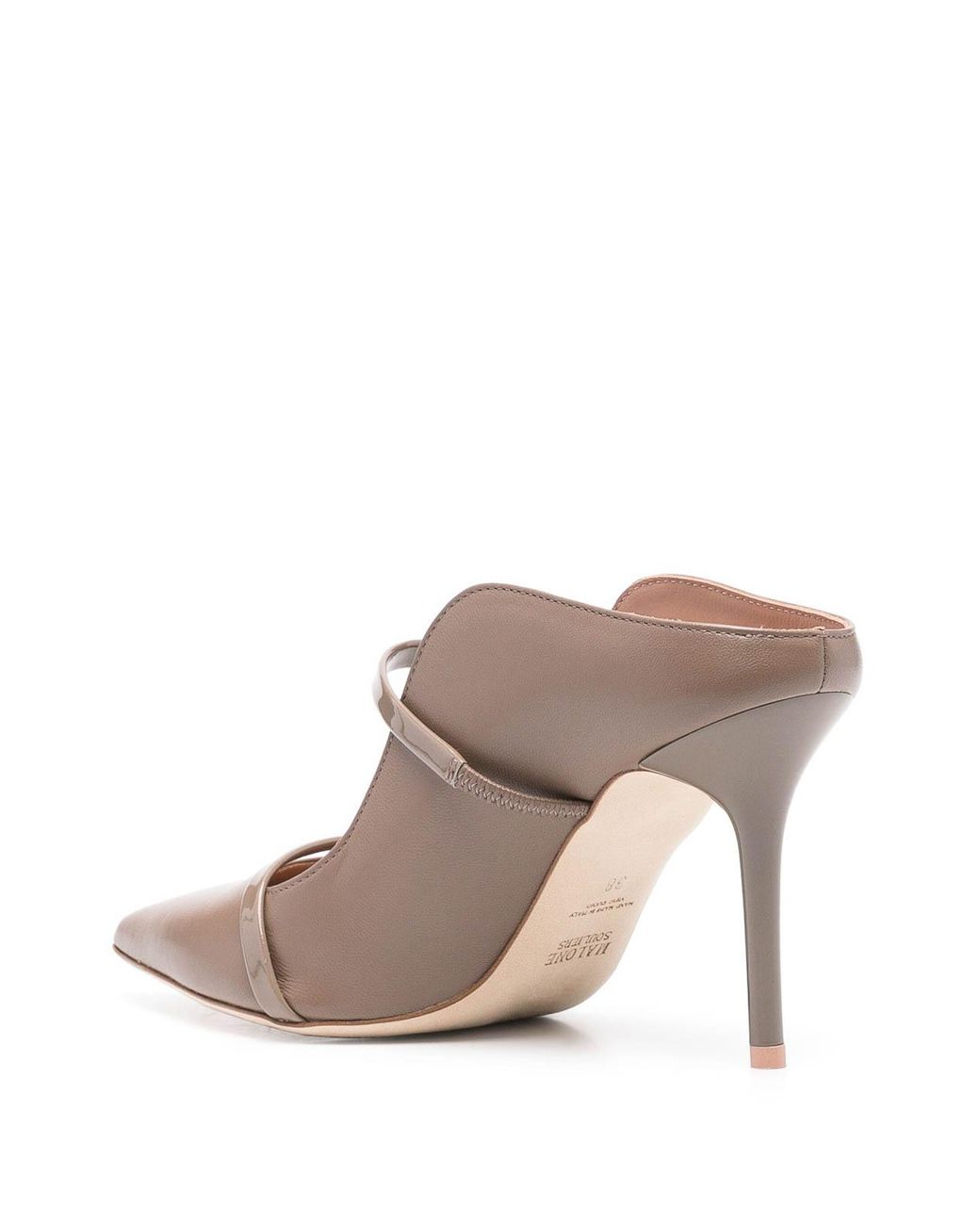 Malone Souliers Gray Sabot Tacco 85