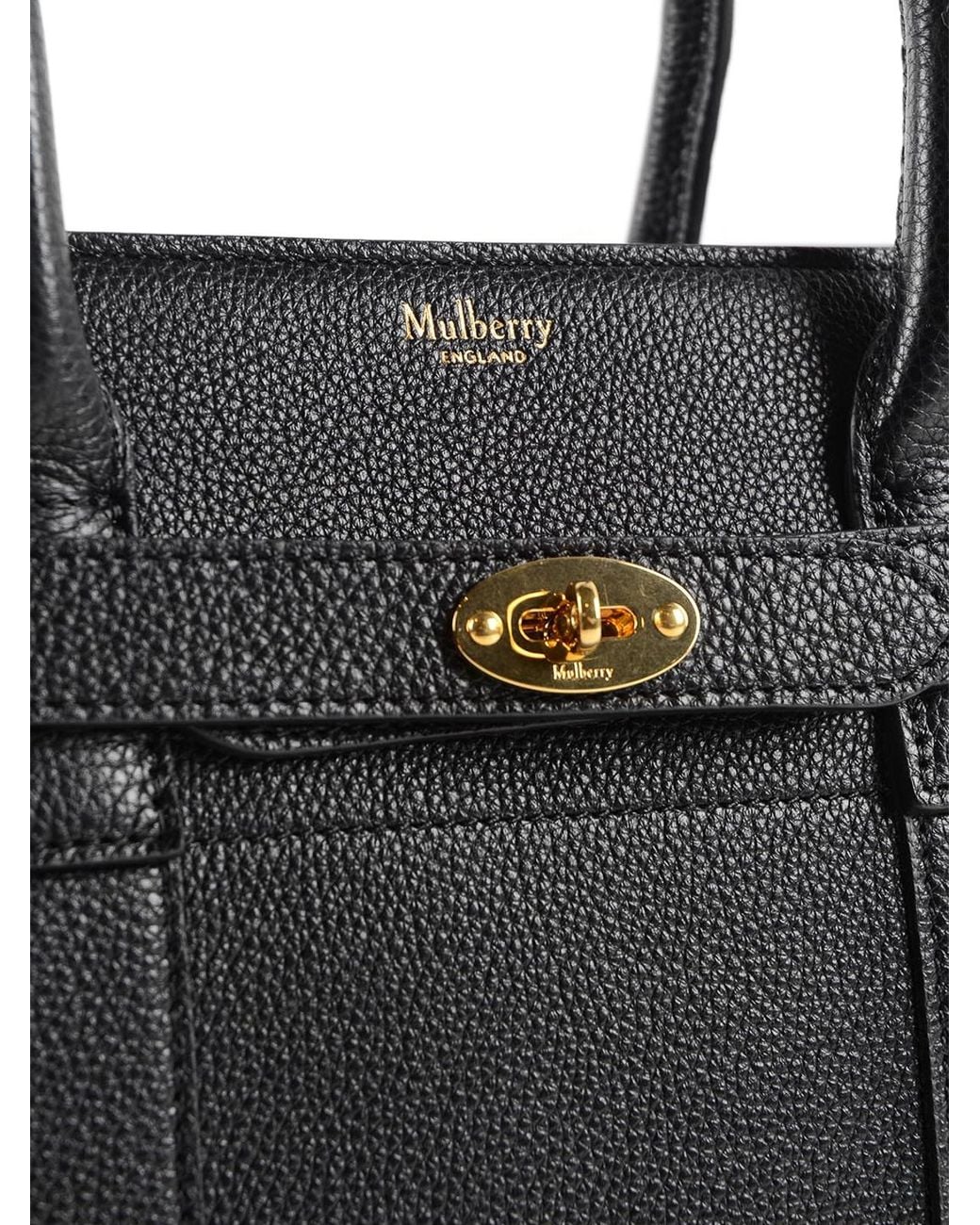 Mulberry Black Shopper