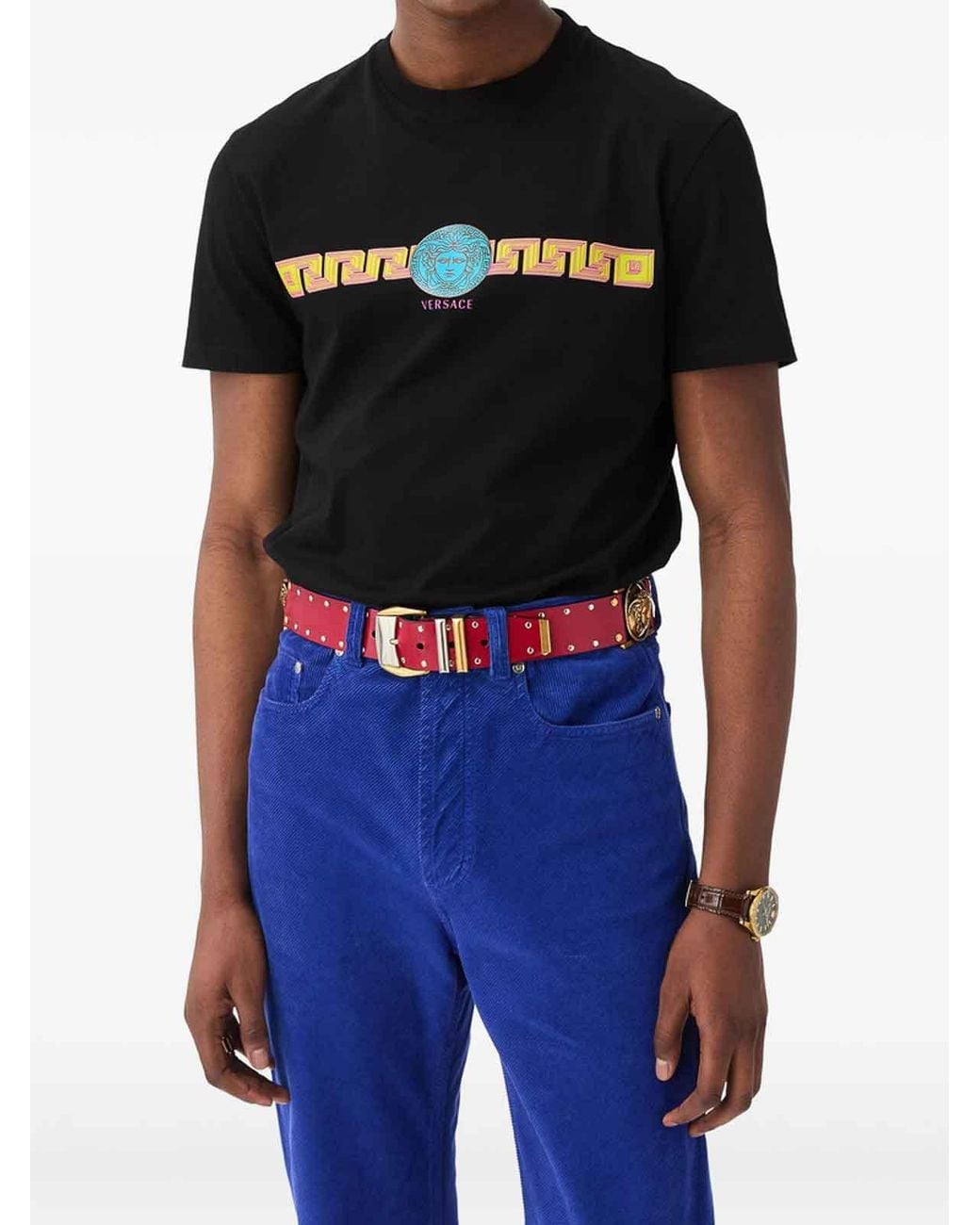 Versace Black T-Shirt for men