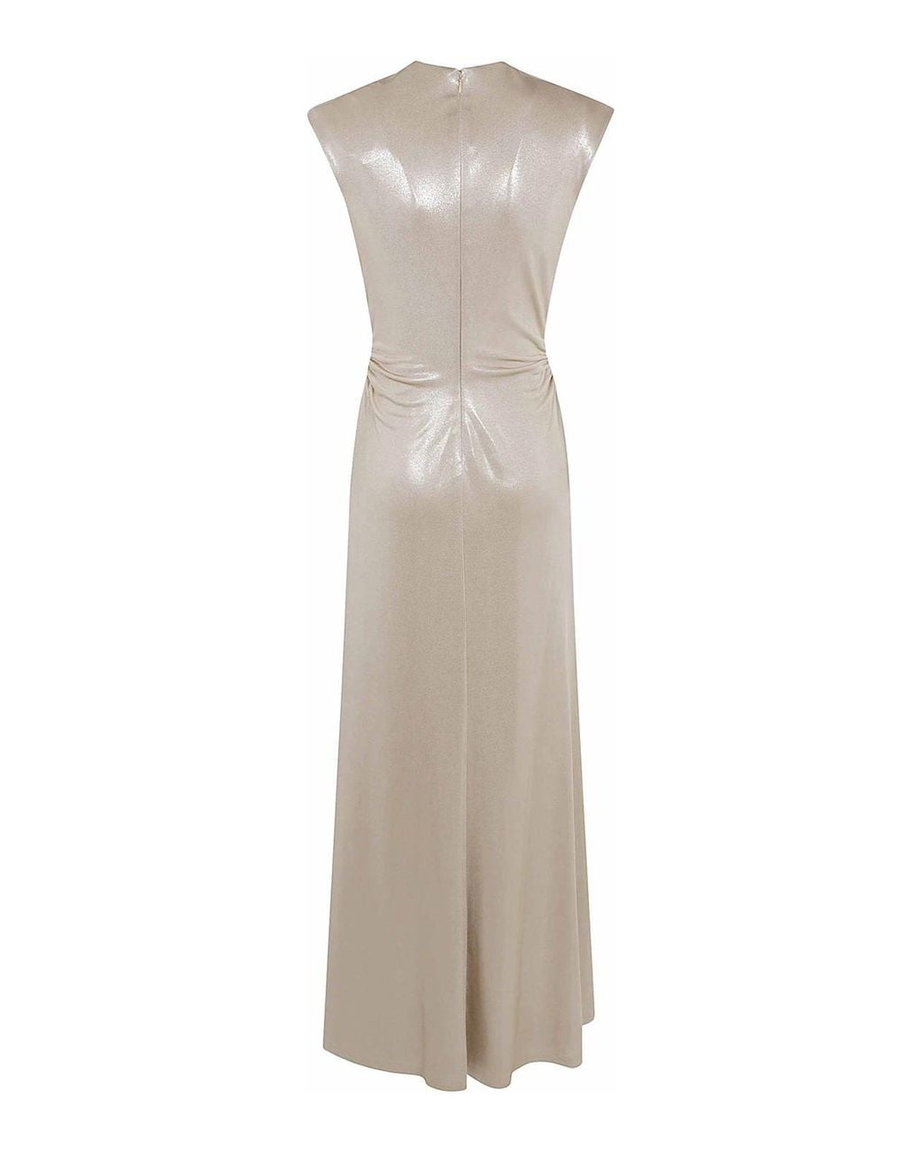 Ralph Lauren Natural Knit Gown Dress