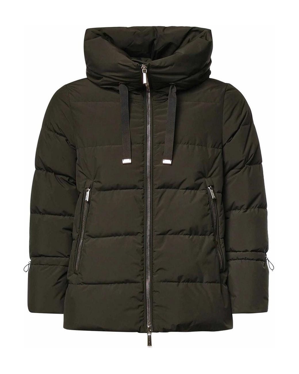 Moorer Black Gadia Padded Down Jacket
