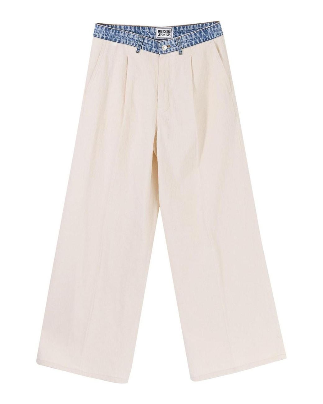 Moschino White Trousers