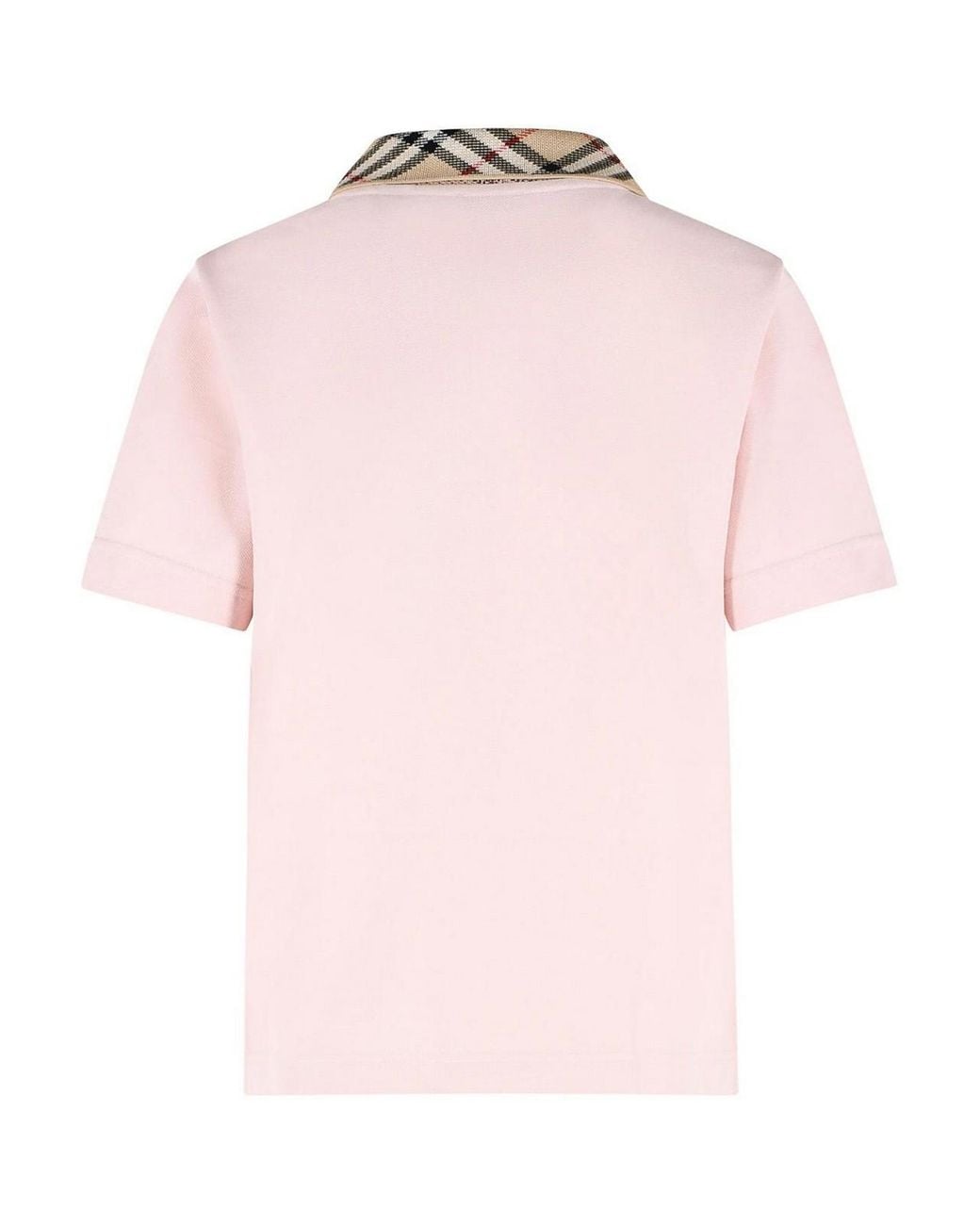 Burberry Pink Imogen Cotton Polo Shirt