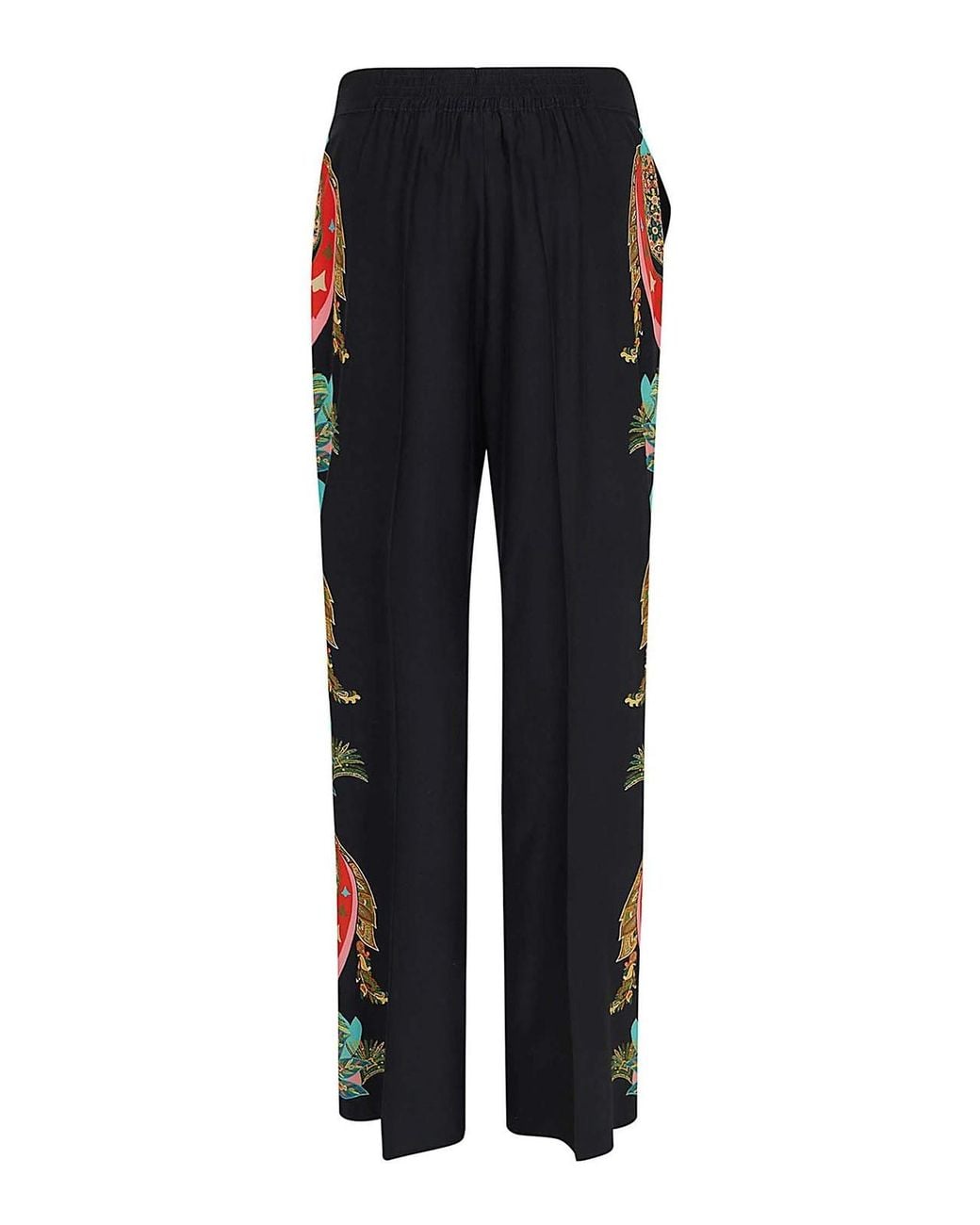 Etro Black Straight Leg Trousers