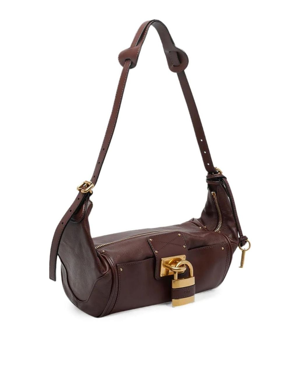 Chloé White Crossbody Hobo Bag