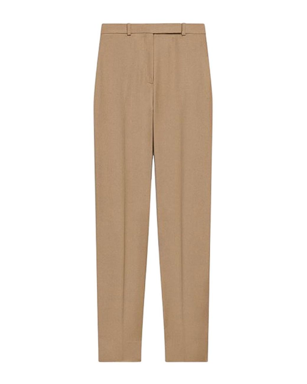 Theory Natural Tapered High-Waist Pants