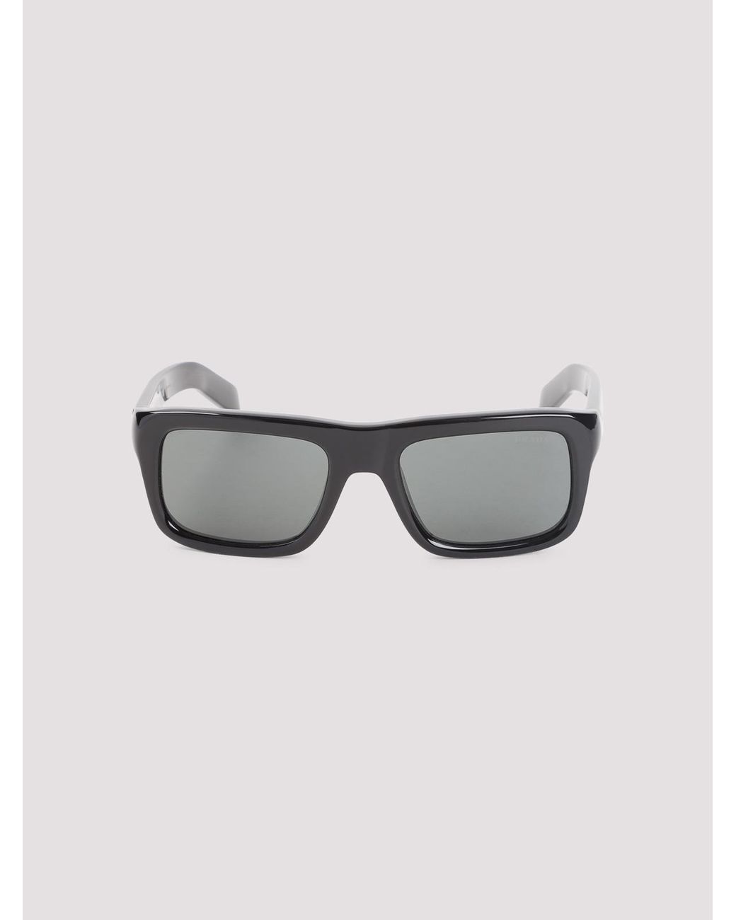 Prada Gray Eyewear Acetate Sunglasses for men