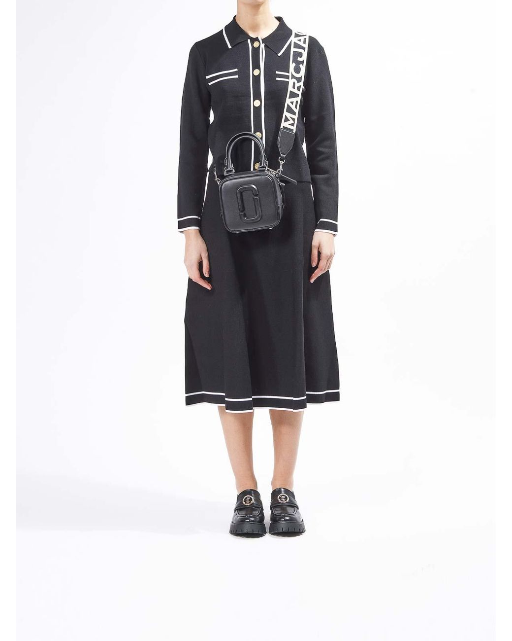 Marc Jacobs Black The Cube Handbag