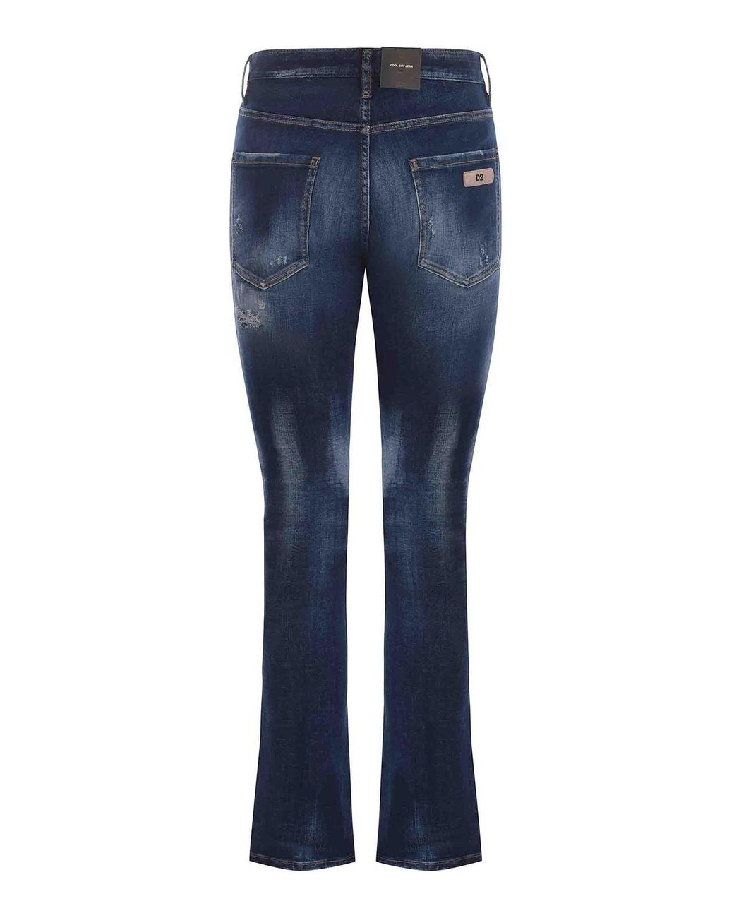 DSquared² Blue Straight Leg Jeans for men