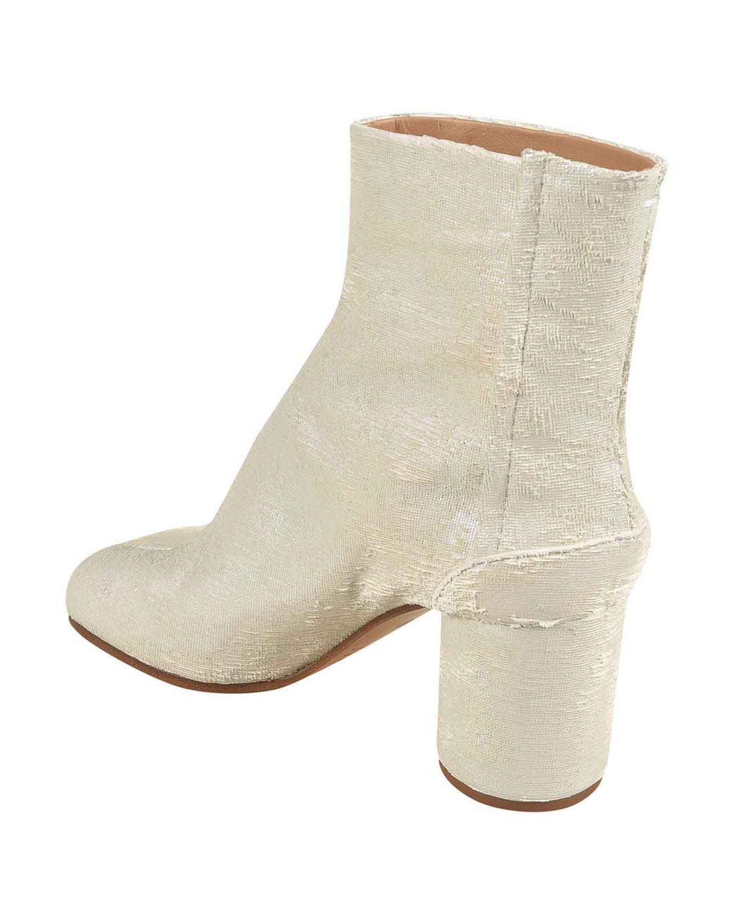 Maison Margiela White Cleft Toe Boots