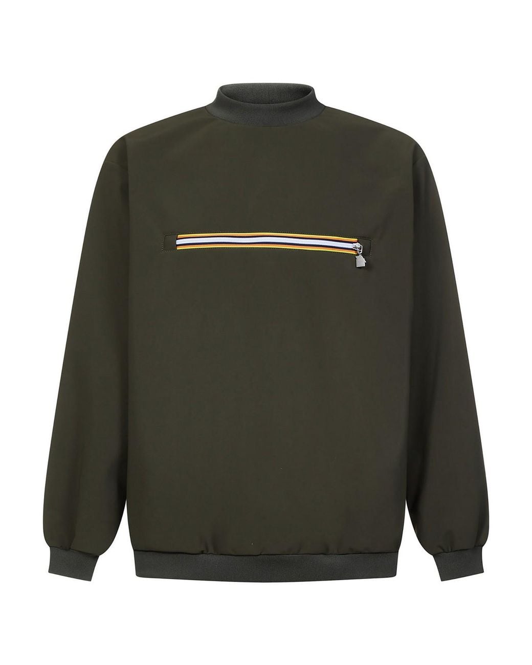 K-Way Green Tech Fabric Sweatshirt for men
