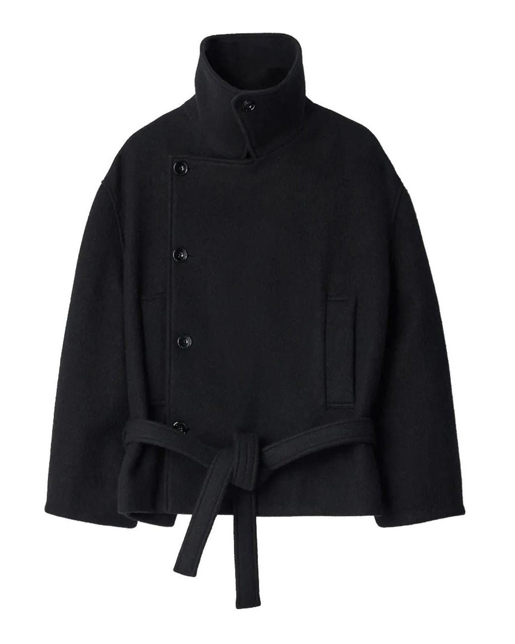 Lemaire Black Jacket Wrap