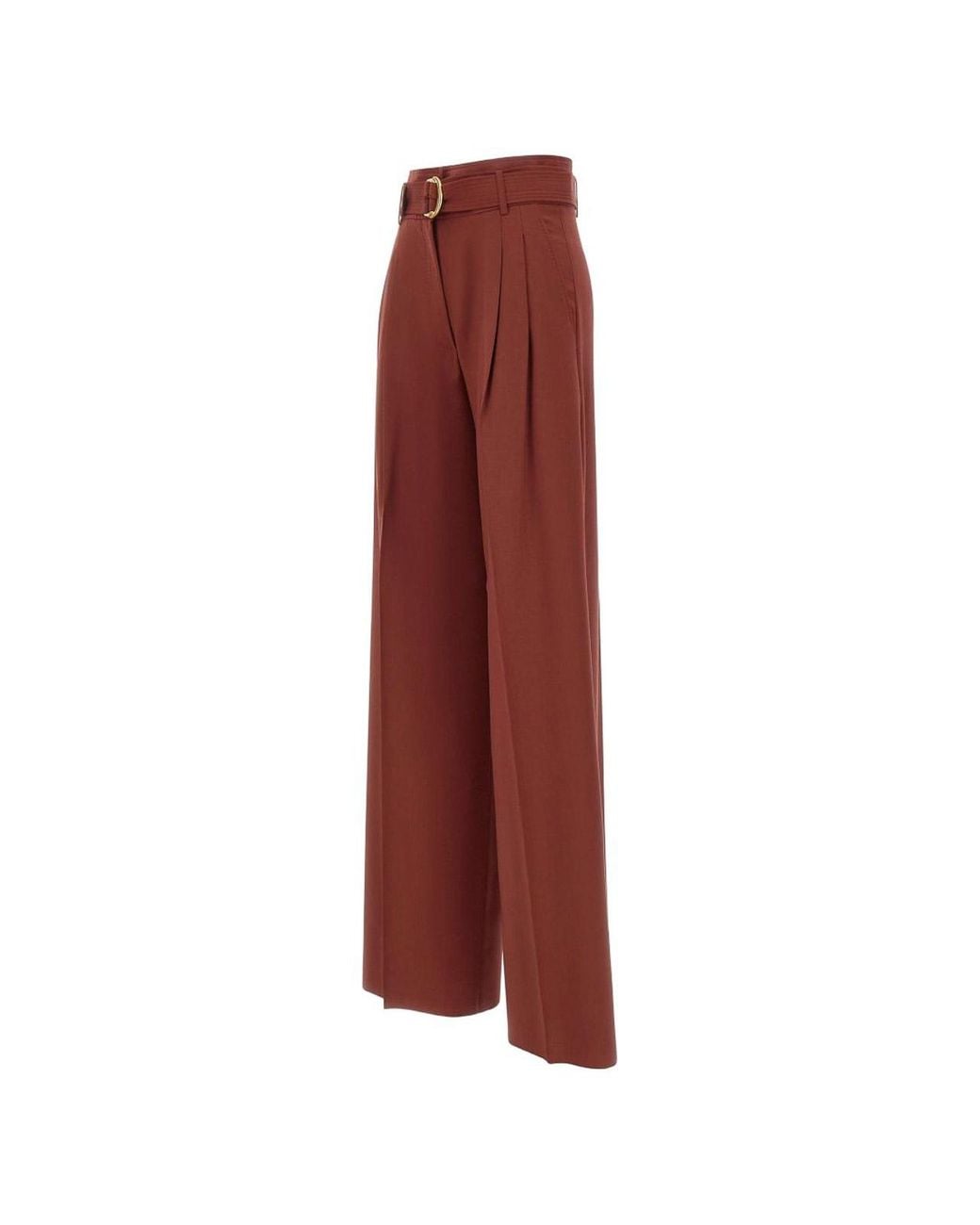 Max Mara Red Technical Trousers